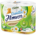 Toaletný papier Almusso Camilla 3 vrstvy 4 rolky