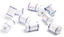 Biele šijacie nite SET 10 x 1000 metrov TVRDÉ