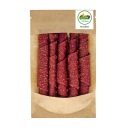 Ovocné pochutiny, malinové rolky, sušené ovocie MALINA 50g