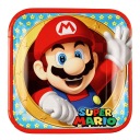 SUPER MARIO Bros narodeninové papierové taniere 23cm 8ks