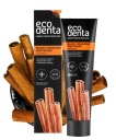 Bieliaca zubná pasta bez fluoridu Čierna škorica Ecodenta 100ml