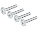 10X M4 X 20mm metrické skrutky pre skľučovadlá DIN 967