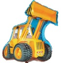 Fóliový balón RÝPADLO auto stavba vozidiel traktor narodeninová oslava 35cm