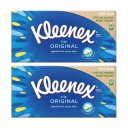 2x KLEENEX Original obrúsky 3-vrstvové 100% celulóza 72 ks