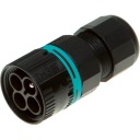 TEEPLUG mini konektor, 3 pin IP68 zástrčka, D7 - 12, THB.387.A3A