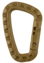 M-TAC Plastová karabína SHAKEL KEYRING coyote