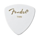 Trsátko gitarové FENDER Celluloid 346 White - Thin