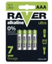 ALKAY BATÉRIA 1,5V LR6 AAA Raver SET 4 ks.