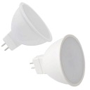 EcoLight Halogénová LED žiarovka MR16 Zásuvka 5W 12V Teplé farebné svetlomety