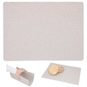 Veľká doska na krájanie 33x24 cm flexibilná plastová béžová kuchynská podložka