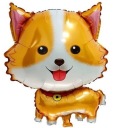 Fólia Balónik Dog Dog Gold 50x68 cm Narodeniny