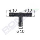 Univerzálne tričko podložky, priemer 10 mm x 5 ks