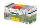 Kindii Natural Balance vlhčené obrúsky 4x 60 ks BEZ Klipu