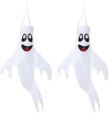 2 X DEKORÁCIA NA ZÁVISLOU DUCHA VIANOČNÝ HALLOWEEN BIELY DUCH 120X50CM