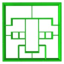 Forma na orezávanie tváre Minecraft 3 9 cm