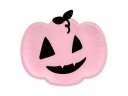 PAPIEROVÉ TANIERE, RUŽOVÁ TEKVICA, 6 KS, HALLOWEEN