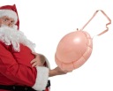 Nafukovacie brucho pre tehotenský hrb Santa Clausa
