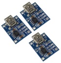 Li-Ion modul nabíjačky článkov TP4056 USB 1A 3 ks.