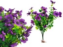 Umelá Petúnia Pelargonium Surfinia Kvety na balkón 1 ks - fialová