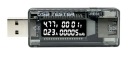 USB TESTER MERAČ NAPÄTIA AKTUÁLNEJ KAPACITY BATÉRIE VOLTMETER AMPÉR