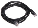 PATCHCORD RJ45/6/1,5-ČIERNA 1,5 m