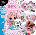 Kreatívna MOZAIKA omaľovánka VÍLY Glitter 10 listov Kidea