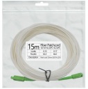Patchcord optický kábel SC/APC-SC/APC 15m jednoduchý