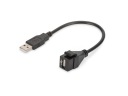 Konektor USB 2.0 keystone modulu s 12 cm káblom Digitus DN-93402