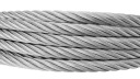 OCEĽOVÉ LANO FI 5,0 MM POZINKOVANÉ SZ (PRAVÉ) TKNUTIE 6X19 (1MB)