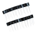 100uF 63V 100 µF 63V LEAGUER (20 KS) ELEKTROLYTICKÝ KONDENZÁTOR