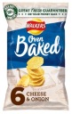 1x 150g WALKERS Lays Oven Pečené syrové a cibuľové lupienky UK