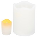 LED sviečka, sviečka na batérie, časovač, baterka, elektrická vložka, plameň, 9 cm