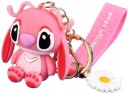 Angel Stitch Keychain Medvedík na kľúče kabelky tašky ružový medvedík ružový medvedík