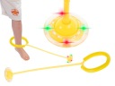 HULA HOP, ŠVIHADLO, ŽLTÁ LED SVIETIACA GUĽA