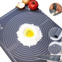 SILIKÓNOVÁ DOSKA KUCHYŇSKÁ PODLOŽKA ODMERANÁ PODLOŽKA NA PIZZOVÉ CESTO