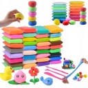 MAGICAL PLASTICINE FOAM POLYMER HROMADNÁ PENA SET XXL 36 kusov