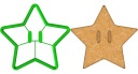 Forma na vykrajovanie Mario Bros Super Star Star 15
