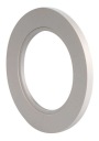 KONEKTO okrúhly sivý LED rám LSR-SZO-X1