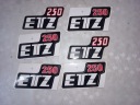 Nálepka MZ ETZ 250