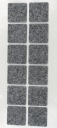 Samolepiace plsti STAROSTLIVOSŤ O PODLAHU 35 x 35 mm ŠEDÁ
