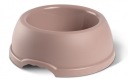 Plastová miska pre psov M, 0,6L, béžová, priem 19 cm,