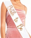 BRIDE TO BE ROSE GOLD BRIDGE PARTY ŠERPA, 2M