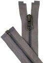 KOVOVÝ Zips VT10 75 cm ŠPINAVÁ BÉŽOVÁ 1 ks.