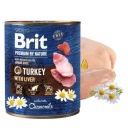 BRIT BY NATURE Mokré krmivo pre psov Morka 800g