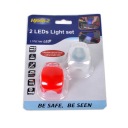 SILIKÓNOVÁ PREDNÁ LED LAMPA NA BICYKEL, 1 KS