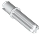 LEGO AXLE S ČEPOM 2L BIELE Č. 65249 - 2 KS.