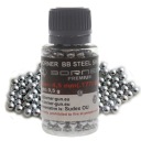 Oceľová BB ​​guľa pre vzduchové zbrane Borner Silver, kal. 4,46 mm, 250 kusov