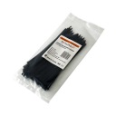 Sťahovacie pásky UV Sťahovacie pásky - 100 ks 2,5 x 150 mm, čierne