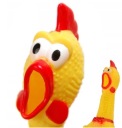Gumová hračka KURAČKA pre psov, pískacia, 30 cm