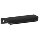 AMIX UA02-320-CZ-M KĽÚČKA UA02 MATNÁ ČIERNA 320/340mm hrana nábyt.